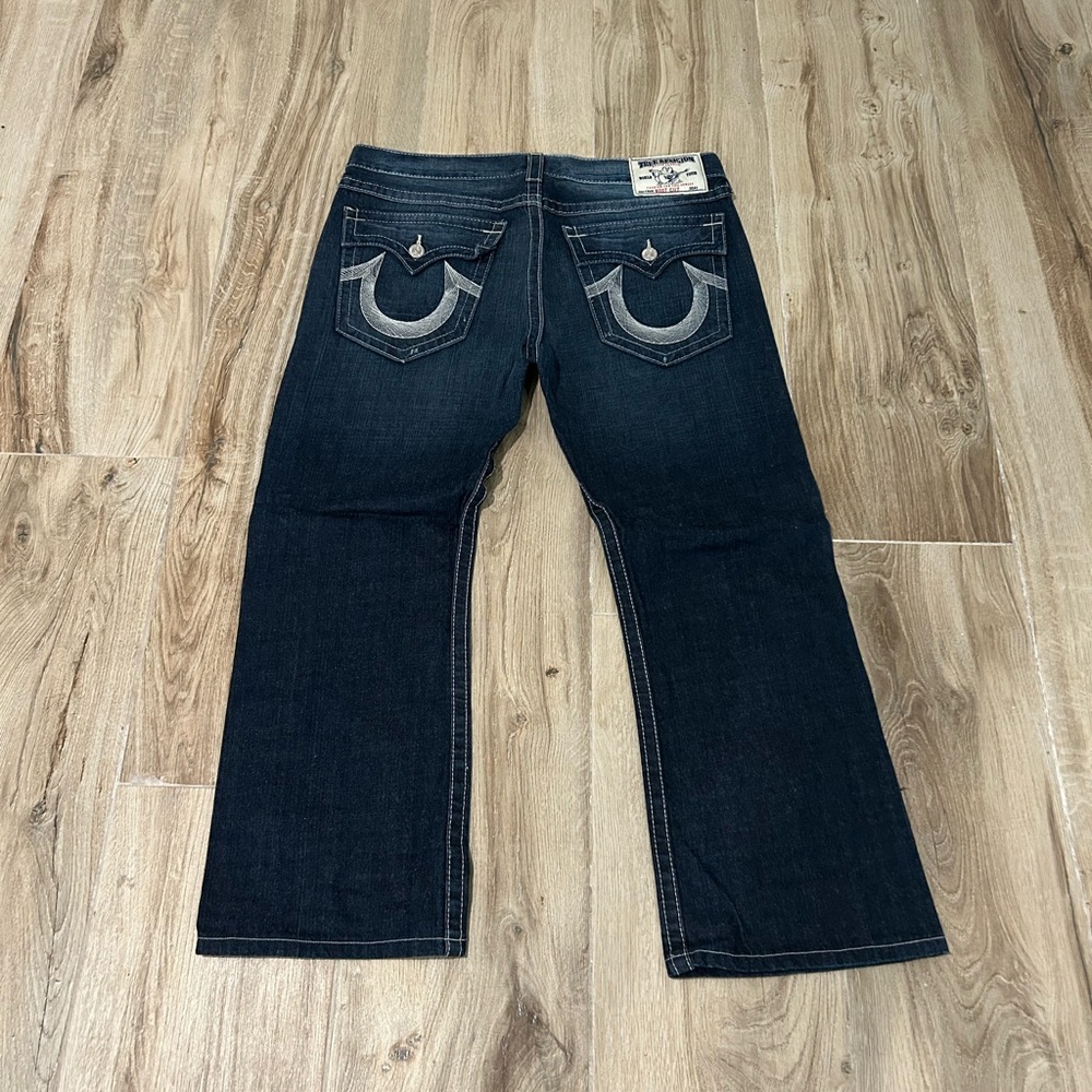 True Religion Dark Blue Bootcut Jeans